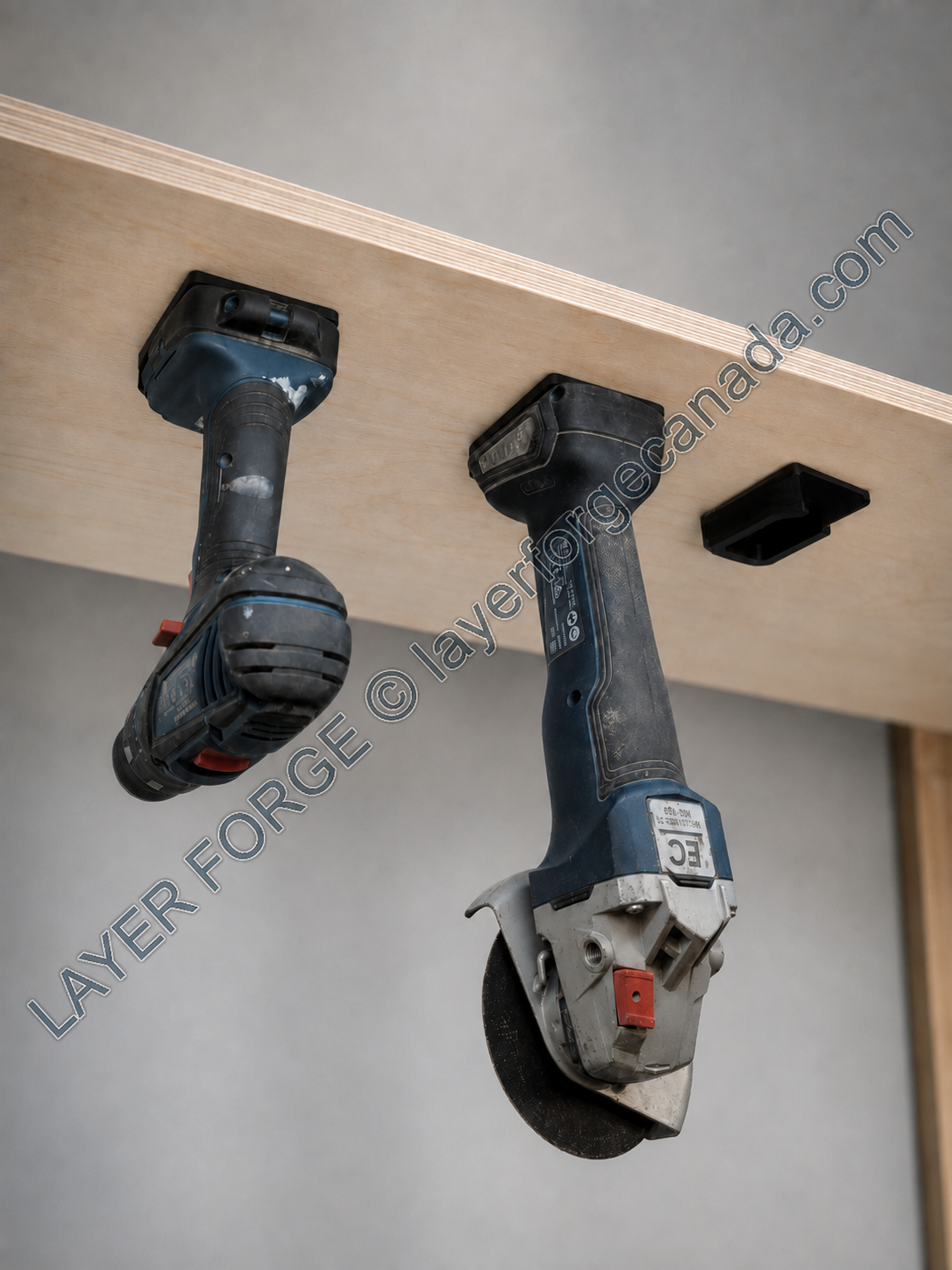 Bosch-Compatible Tool Mount & Wall Holder 2