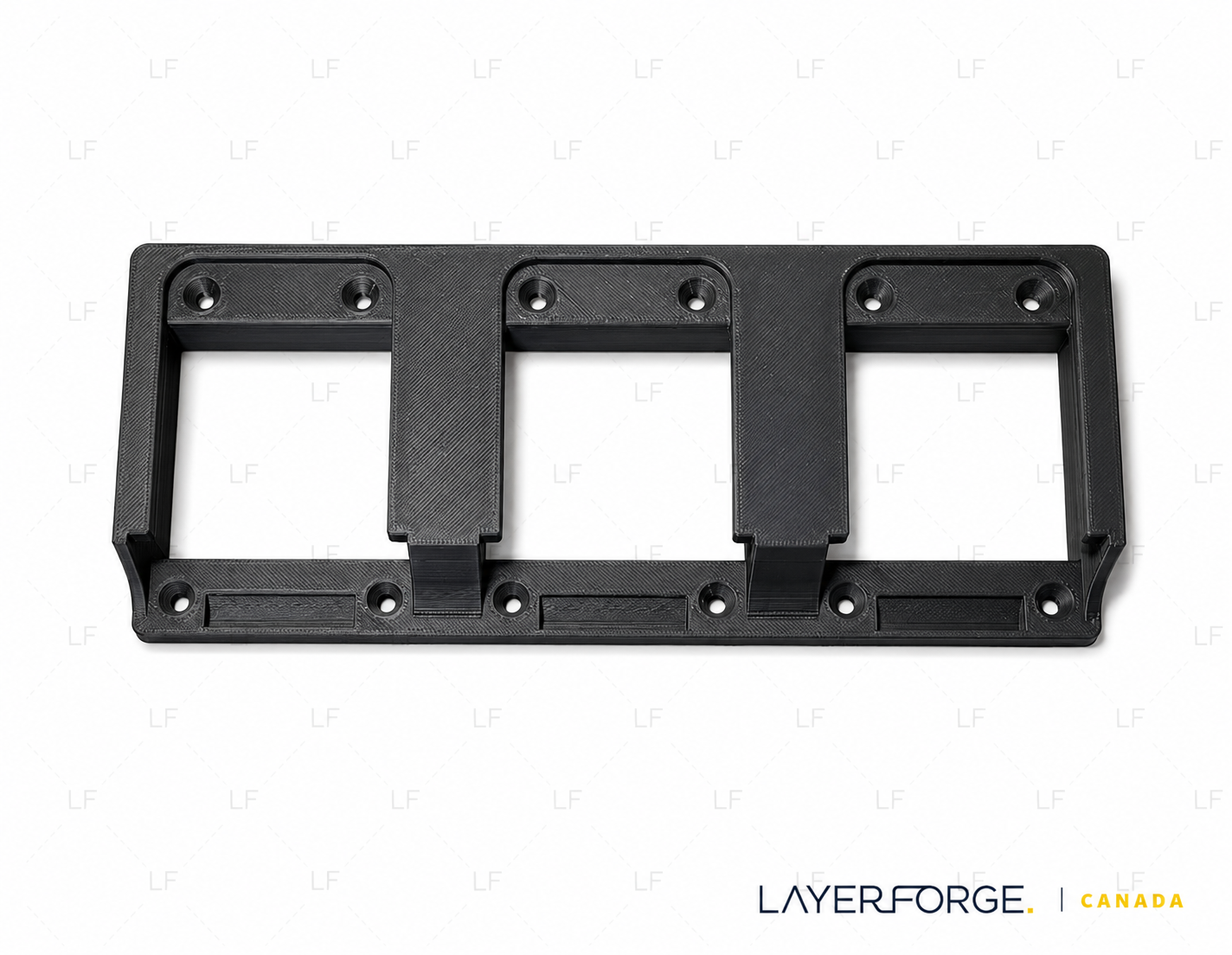 Makita Battery Holder Rack – Single, 2-Bay & 3-Bay 3D-Printed Wall Mount 3